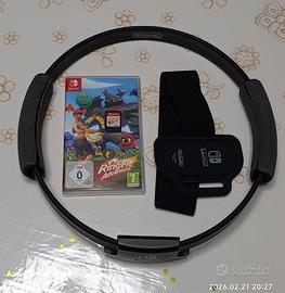 Nintendo ringfit Adventure x Switch 