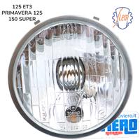 Faro Anteriore VETRO SIEM Vespa 125 ET3 PRIMAVERA