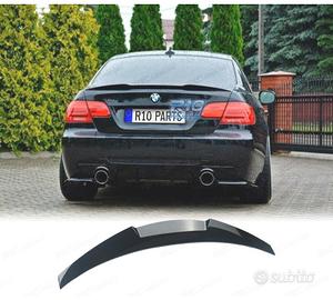 SPOILER ALETTONE BMW E92 LOOK M4 NERO LUCIDO