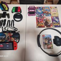 Nintendo Switch più giochi e accessori
