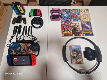 Nintendo Switch più giochi e accessori