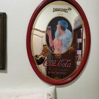 specchio vintage Coca-Cola