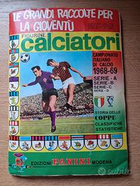 album  calciatori panini 1968,69 completo