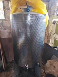 Cisterna, serbatoio acciaio inox