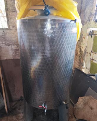 Cisterna, serbatoio acciaio inox
