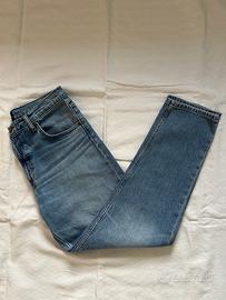 Jeans Lee Oscar Relaxed Fit Blu Taglia W32