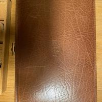 porta orologi in pelle 7+2 posti per orol da tasca