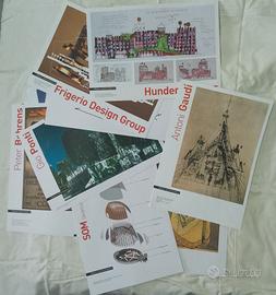 Tavole "I maestri dell'architettura"