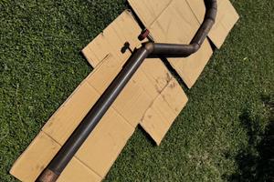 Scarico centrale diretto per Golf GTi 7/7.5