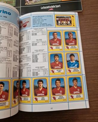 Raccolta album calciatori Panini dal 1970 al 1985