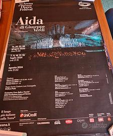 Poster Aida di Verona 2024