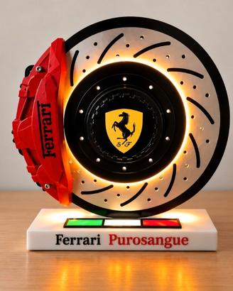 🏎️ LAMPADA FERRARI PUROSANGUE – RACING DESIGN
