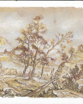 copia di disegno antico di Marco Ricci