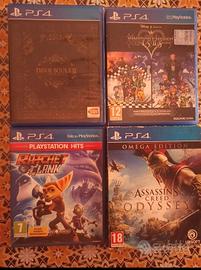 Giochi e scatola PS4