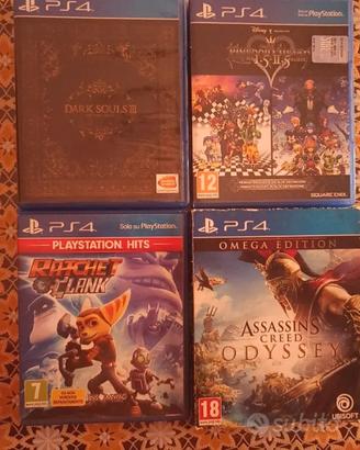 Giochi e scatola PS4