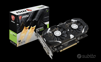 MSI GTX 1050 TI OC 4GB + VENTOLA RGB