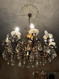 Lampadario vintage a goccia