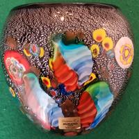 UNICO! Vaso vetro Murano maestro Lazzarini
