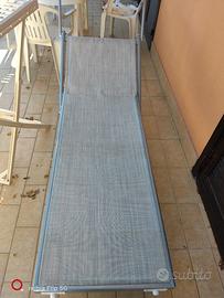 Lettino da spiaggia o giardino