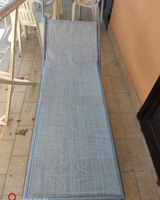 Lettino da spiaggia o giardino