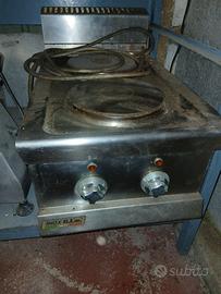 Cucina elettrica a 2 piastrelle
