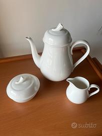 Caffettiera lattiera zuccheriera Royal Bone  China
