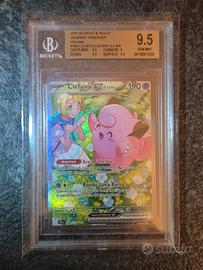 Pokemon Clefairy 184 bgs 9.5 Gem Mint