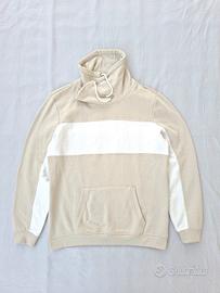 Felpa con cappuccio Piazza Italia beige taglia L