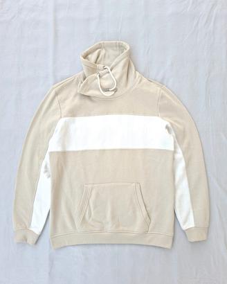 Felpa con cappuccio Piazza Italia beige taglia L