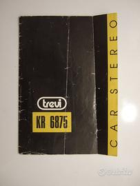 Autoradio Trevi KR 6875 - istruzioni