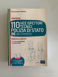 Libro per concorso infermiere di Polizia