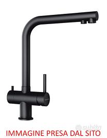 Miscelatore tre vie per acqua filtrata Schock nero