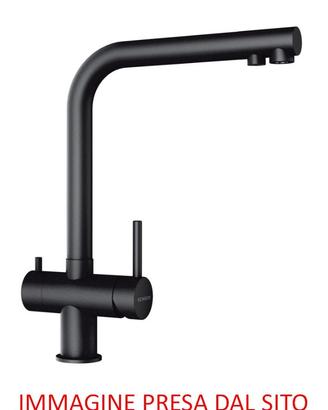 Miscelatore tre vie per acqua filtrata Schock nero