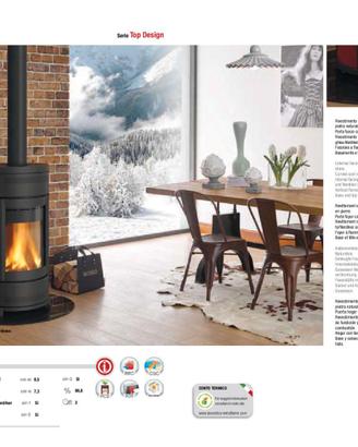Stufa a legna HELGA EVO by NORDICA
