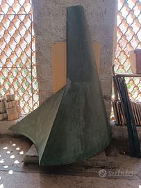 Grande cappa in rame