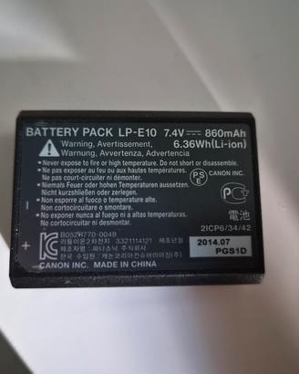 Batteria Canon Eos