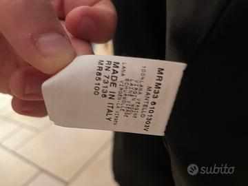 cappotto con cappuccio 100% lana- Marina Rinaldi