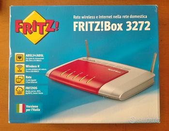 Fritz Box 3272 modem ADSL router wifi vers. Italia