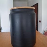 barattolo con coperchio 