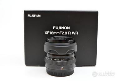 OBIETTIVO MIRRORLESS APS-C FUJIFILM XF 16 MM F/2.8