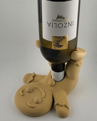 Porta bottiglia vino stile ginger | Ginger-style 