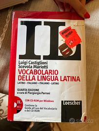 Vocabolario della lingua latina IL