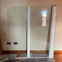 box parete in vetro temperato 