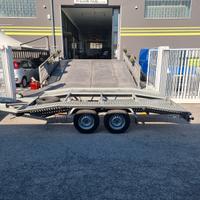 Rimorchio trasporto auto portata utile 2160kg