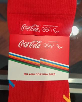 Calze Coca-Cola - Official Partner Milano Cortina