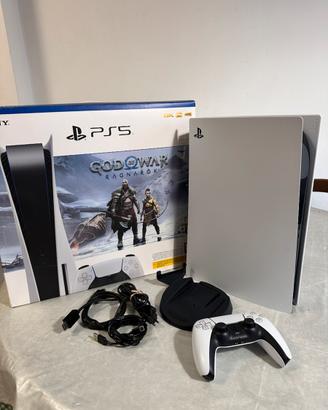 PS5 come nuova 200 ore, con accessori originali