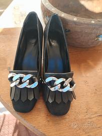 scarpe tessuto "Bata" num 36 indossate una volta