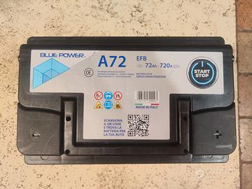 Batteria auto Start&Stop 12V  72Ah-720A NUOVA
