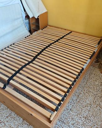 rete a doghe per letto 140 x 200 e 2 da (80 x 200)