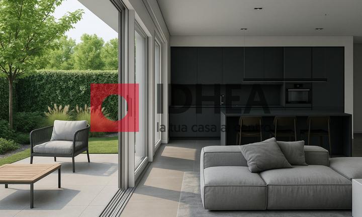 UTV1 - APPARTAMENTO PIANO TERRA TRE CAMERE CON GIA